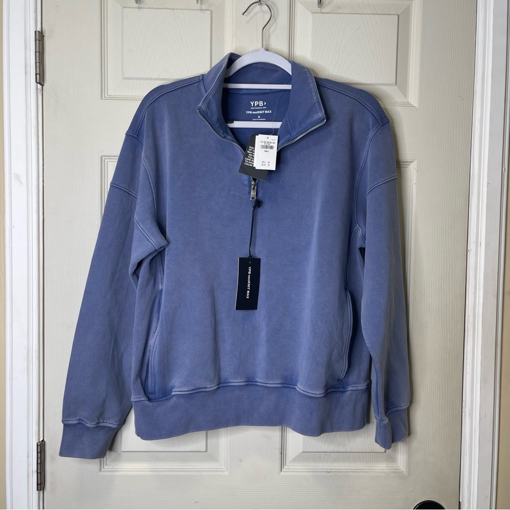 Abercrombie & Fitch YPB neoKNIT MAX Half-Zip Sz S